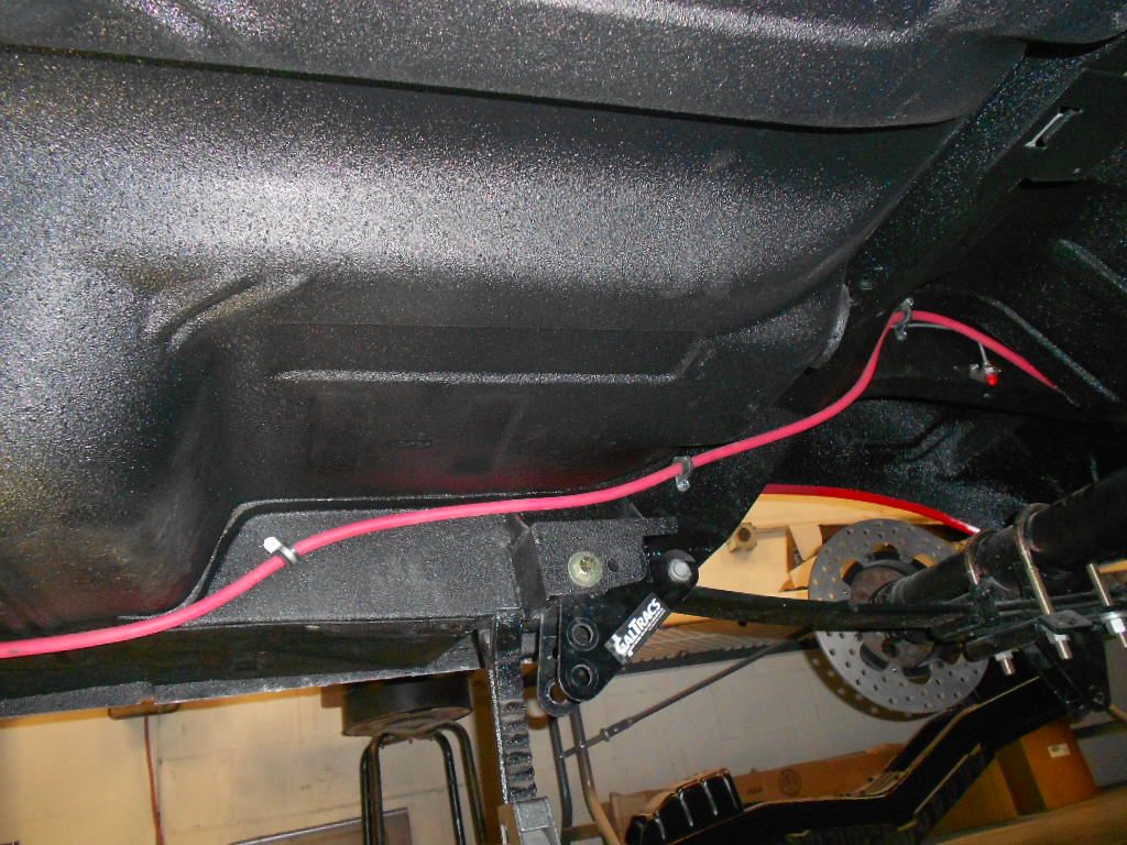 Routing battery cable from Trunk to Starter path Vintage Mustang Forums